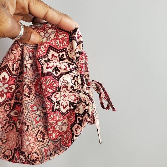 Mimi + Daphne Boho Bishop Sleeve Top M - Picture 6 of 8